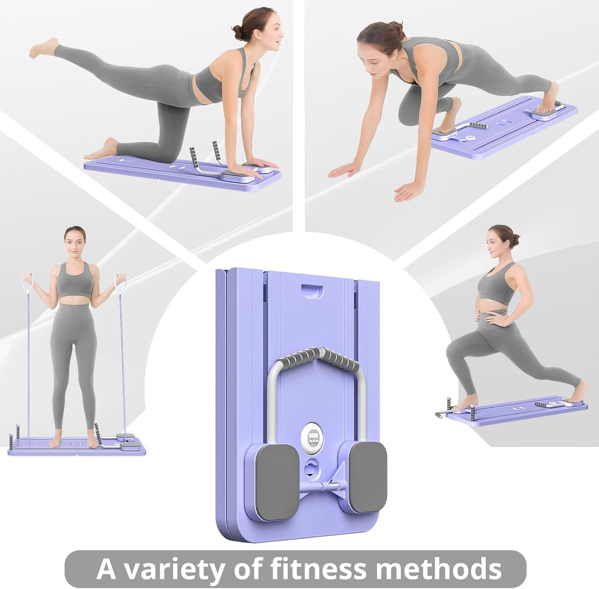 5-in-1 Foldable Pilates Reformer System
