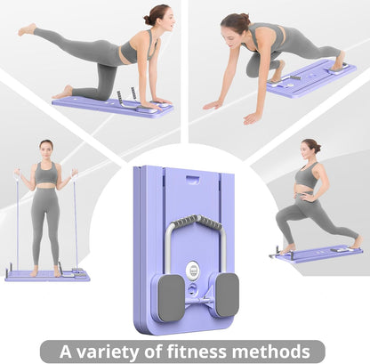 5-in-1 Foldable Pilates Reformer System