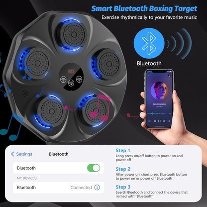 Smart Rhythm Boxing Wall Trainer