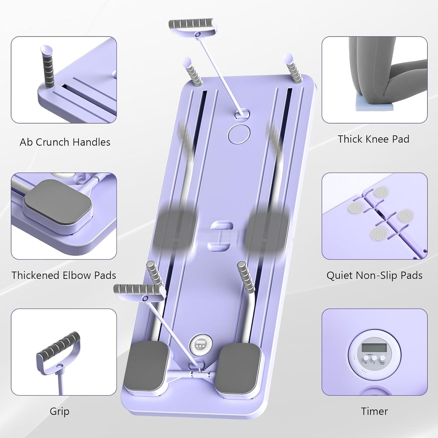 5-in-1 Foldable Pilates Reformer System