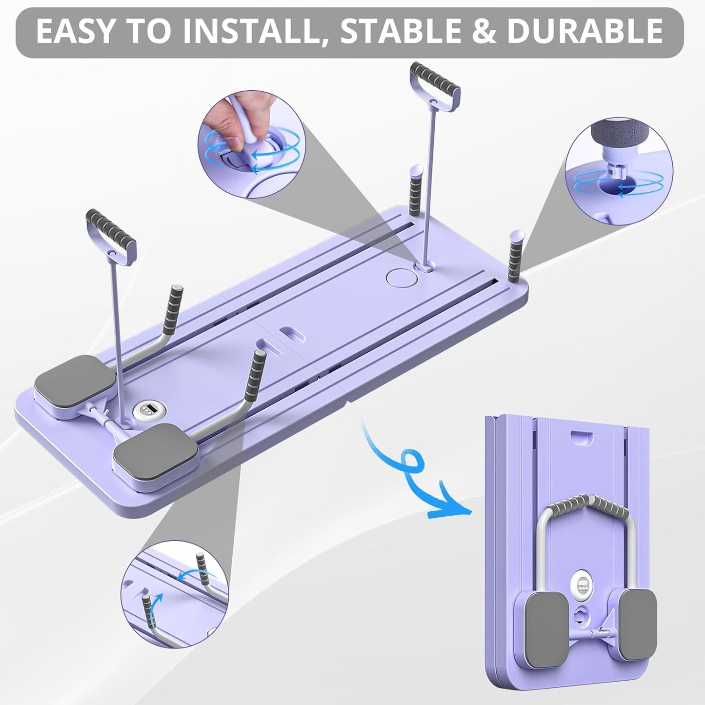 5-in-1 Foldable Pilates Reformer System