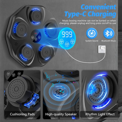 Smart Rhythm Boxing Wall Trainer